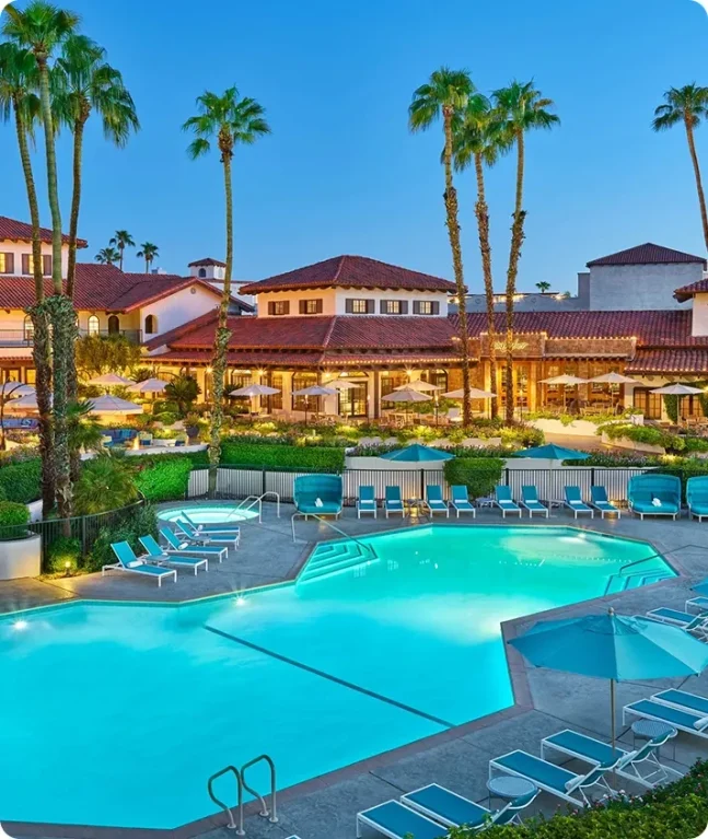 Omni hotel in Rancho Mirage, CA.