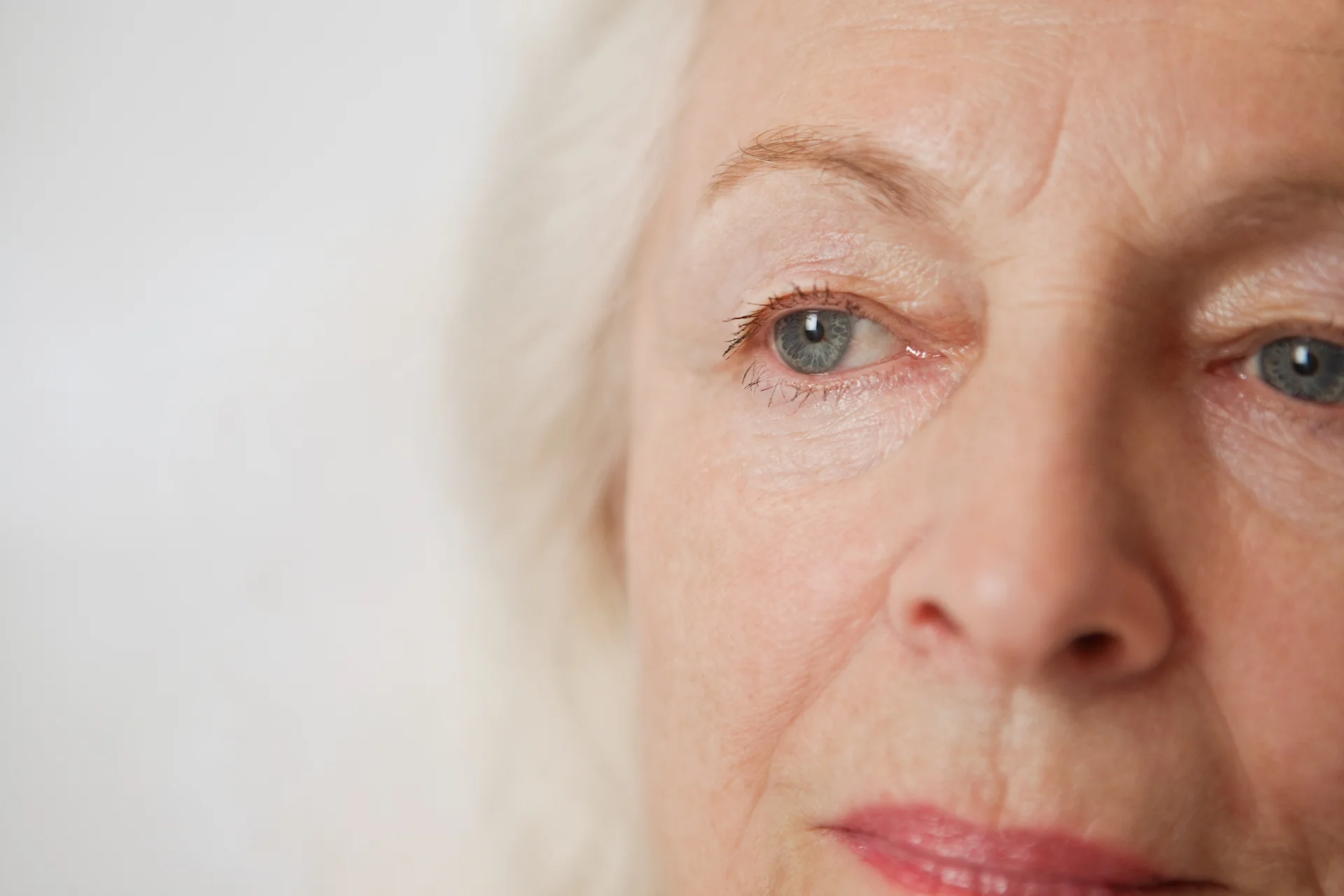 Senior woman seeking advanced care for complex cataract surgery at Desert Vision Center in Rancho Mirage.